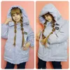 Down Coat Hiver Enfants Veste Coton Rembourré pour Fille Automne Imperméable Chaud À Capuche Costume Adolescent Garçon Coupe-Vent Brillant Survêtement 221130