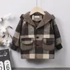 Jas jasje voor kinderen bovenkleding baby baby jongens kleren herfst winter kap 1 2 3 4 jaar 221130