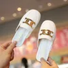 Zapatos planos Muller Mocasines Sandalias con tapa para los dedos de los pies para niños Niñas Verano Versátil 2022 Nuevos niños Moda Zapato plano Tacón coreano Medias zapatillas T221201