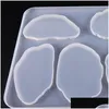 Backformen handgefertigte Tischdekoration Form DIY Epoxidharzsiile Irregare Form Teetasse Kissenmod Transuzenz gro￟er Gr￶￟e m Dhgarden Dhoov