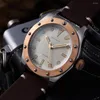 Wristwatches Baltany Vintage Watch Automatic Sports Men's Mechanical 40mm Retro Super Luminous Bronze Bezel Dive Wristwatch Custom LOGO