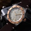 Orologi da polso Baltany Orologio vintage automatico sportivo da uomo meccanico 40 mm retrò super luminoso con lunetta in bronzo orologio da polso subacqueo LOGO personalizzato