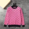 Moda uomo donna designer maglioni lettere pullover uomo felpa con cappuccio manica lunga felpa attiva maglione lavorato a maglia