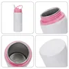 Portable 600ml Sippy Cups DIY Sublimation Blanks 20oz Water Bottle Kids Sport Tumbler Aluminum Mug Drinking Cup With Straws Lids FY5406 1201