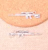 41pcs Charms Sniper Rifle Gun 842 mm Antique Making Pendant Fitvintage Tibetan Silverdiy Handmade Jewelry8040850