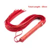 Bondage Erotic Leather Spank Whip Adult Games Fetish Flogger Slave Paddel S BDSM Flirt Spanking Sex Toys For Par 221130