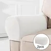 Chair Covers 2pcs/Set Armrest Cover Stretch Fabric Anti-Slip Recliner Furniture Protector Armchair Slipcovers For Sofa Couch