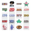 Sorority garden Shoes Charms Sandal Decoration USA College Sign fit for clog AKA Zeta Delta Shoe Charm à vendre J13 J15 AKA1908