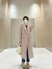 Designer de jaquetas femininas Novo sobretudo da marca Long Style Jacket Ootd Designer Moda de Autumn Winter Winter CCC Tweed Coat Leisure Spring Coats Cardigan 28GG