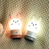 Night Lights Silicone Pat Led Light Bedroom Bedside Sleep Children's Room Baby Lamp Kids Feeding Birthday Gifts