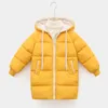 Piumino Neonate Addensare Caldo Capispalla con cappuccio Giacca invernale Bambino Complessivo Bambini Cotone imbottito Abbigliamento per bambini per 3 10 anni 221130