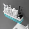 Bathroom Shelves Toilet Storage Cabinet Rack Wall Hanging Hole Free Multifunctional Artifact Above White Shelf Organizer 221130