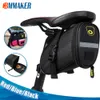 Borse laterali Borse da ciclismo Borsa da sella per bici portatile impermeabile Borsa da sella Accessori per strumenti di riparazione posteriori per coda di bicicletta 221201