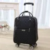 Resväskor Hjulväska för resor Kvinnor Ryggsäck med hjul Vagn med stor kapacitet Organiserare Bär på bagage 221130