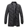 Gilet da uomo 30 gradi Celsius Marca Piumini invernali Spessa calda Anatra bianca Cappotto Fodera Cappotto staccabile Uomo Lungo Parka 221130