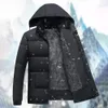 Coletes masculinos de inverno para baixo revestimento de cor sólida colar gole de pelúcia altamente quente jaqueta de zíper para jaqueta masculina inverno 221130