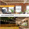 Solar Camping Lantern G40 Solar String Light 10/25 BBS OUTDOOR MARDIAT Decoration Garden Lamp Street Garland Cam Fairy Drop délivre Dhutw