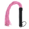 Bondage Weaved Sculacciata Flogger Giochi BDSM Frusta di testa Frusta SM Articoli Fetish Donne Accessori sessuali Forniture per adulti Giocattoli per coppie 221130