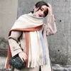 Korean Scarves for Women In Autumn and Winter Warm Knitting Versatile Ins for Girls Cute