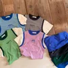 Designer Enfants Vêtements Garçons Filles Vêtements Ensembles Lettre De Luxe T-shirt Enfants Vêtements Décontractés Bébé Enfants D'été Costumes Sportifs