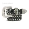 2022 Designer Belt Bb Simon Diamond belt personality style alloy pin buckle PU fashion belt for men and women will be launched in winter