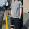 Heren trainingspakken mannen casual sets zomer slanke fit jogging 2022 merk sportkleding t shirts shorts suite ropa hombre