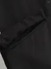 Женские жилеты ZXQJ Women 2022 Fashion Black Fitted Back Vist Vintage v воротник рукавиц Patch Packent женский верхняя одежда шикарные топы