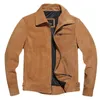 Herenleer Faux Tcyeek100% Echte echte jassen voor mannen Natuurlijke Spring Jacket Mens Fashion Coats Giubotto Pelle Uomo ZM180 221130
