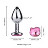 Anal Toys Metal Plug for Men and Women Lovely Type with Sexy Toy Game Couple Butt Adult Products 221130