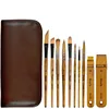 Painting Pens Biaelk Watercolor Acrylic Brush 10PCSSet Paint Brushes Taklon Hair MultiShape Art Supplies 221130