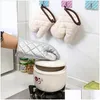 Mitaines de four Gant de micro-ondes Manique Mitaines de four Cuisine Épaissir Anti-brûlure pour la cuisson BBQ Gants d'isolation thermique 52 P2 Drop Del Dhgarden Dhik5