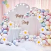 Party Decoration Macaron Candy Colorful Balloons Garland Arch Chrysanthemum Foil Girl Princess Birthday Wedding Decor Baby Shower