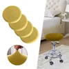 Housses de chaise 2 pièces tabouret de bar rond lavable polyester housse élastique pour