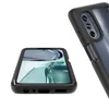 2 в 1 прозрачный цвет конфеты Color Phone для Moto G22 E32 4G G42 Передняя задняя крышка мягкая силиконовая амортизаторный Cose B206