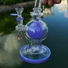 Пьянящее стекло Уникальные бонги Ball Perc Кальяны Стеклянный бонг Showhead Percolator Густое масло Dab Rigs 14 мм Женский шарнир с чашей Водопроводные трубы