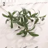 Decorative Flowers 70cm Artificial Fake Olive Leaves Tree Branches Green Leaf Plants Fruits Plant Home Decor Wedding Branch Wreaths