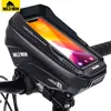 Panniers Bags WILD MAN Rainproof Bike Front Bicycle Handlebar Touch Screen Cycling Phone 67 Inch Case Mtb Accessories 221201