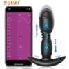 Вибраторы Bluetooth Anal Plug для мужчин простат -массажер мастурбаторы женские приложения с дистанционным управлением дилдо для взрослых 18 221130