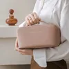 Borsa per cosmetici da viaggio grande in pelle Organizzatore per cosmetici da donna Borse per trucco ad alta capacità Custodia per donna zxf72