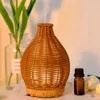 Essential Oils Diffusers Oil Diffuser Rattan Aroma Mist Humidifiers Aromatherapy With Waterless Auto ShutOff Protection For Home 221201