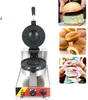 Máquina de fazer pão Panini UFO Press Brioche Burger Máquina de sanduíche de sorvete comercial Máquina de rosquinhas