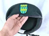 Bérets United States Us Army 12th Special Forces Group Wool Green Beret Military Hat 1961-1994