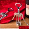 Openers Mti Function Red Wine Openers Metal Color Strong Pressure Bottle Corkscrews Home Party Gift Kitchen Gadgets Portable Dhgarden Dhxt7