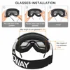 Skibrille Findway Aldult Anti-Fog-UV-Schutz Schnee OTG-Design Überhelm kompatibel zum Snowboarden für Jugendliche 221130