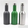 Water Bottles 500Ml Insation Water Bottles Stainless Steel Cooler Large Er Cup Double Deck Travelling Vacuum Tumbler 23Sx E1 Dhgarden Dhlet