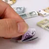 Puppenzubehör 1/6 Puppenhaus Miniatur Euro Dollar Britisches Pfund Geld Banknoten Modell Spielzeug Soldat Requisiten für Puppen 221130