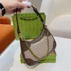 Avondtassen hobo onderarm halve maan tassen schouderketen winkelen vrouwen handtassen echt lederen vintage crossbody tas ritsje waterdicht