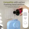 Liquid Soap Dispenser Automatic Foam Wall Mount Digital Rechargeable Sensor Touchless Hand Sanitizer Machine for Bathroom 221130