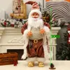 Christmas Decorations 40 Style Doll 30CM Santa Claus Elk Snowman Year Merry for Home Ornaments Natal Navidad 221201