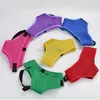 Dog Collars 100pcs Adjustable Soft Breathable Harness Nylon Mesh Vest For Dogs Pets Collar Chest Strap Leash